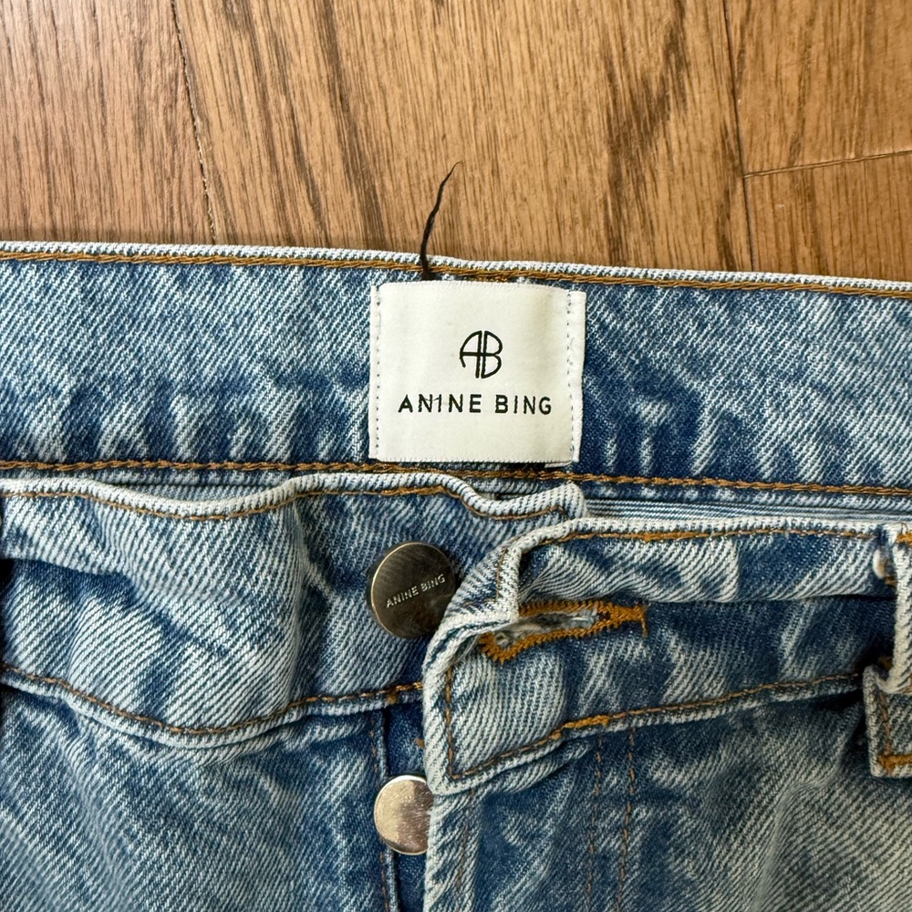 Anine Bing Classic Blue Denim - Picture 2 of 4